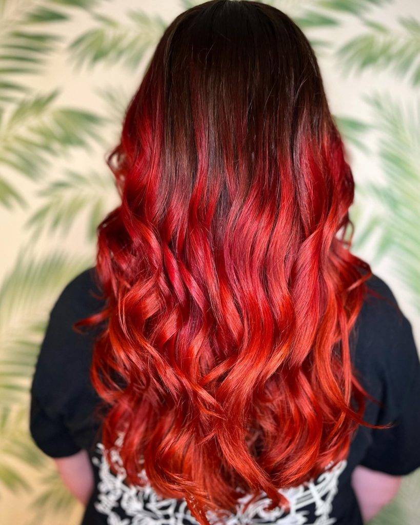 red ombre hair style 67 Natural red ombre hair | Red ombre background | Red ombre hair Red Ombre Hairstyles