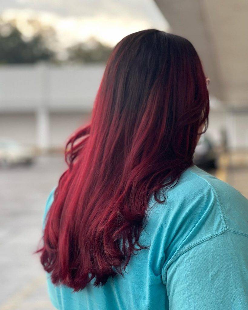 red ombre hair style 83 Natural red ombre hair | Red ombre background | Red ombre hair Red Ombre Hairstyles
