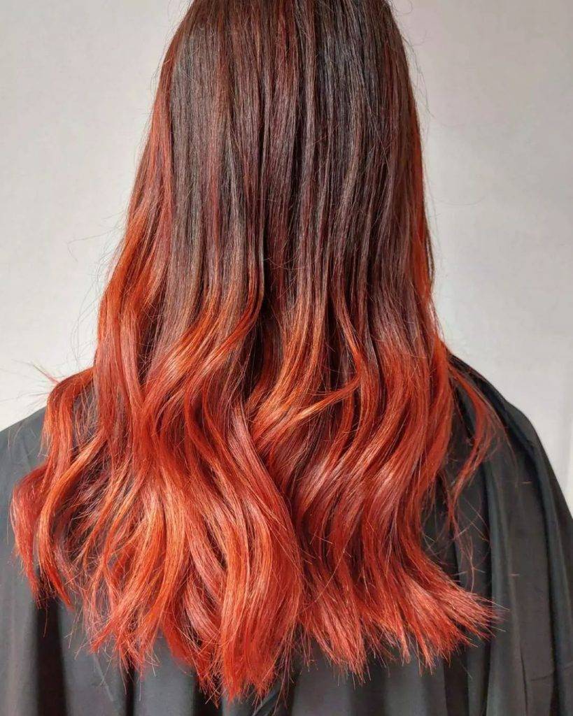 red ombre hair style 85 Natural red ombre hair | Red ombre background | Red ombre hair Red Ombre Hairstyles