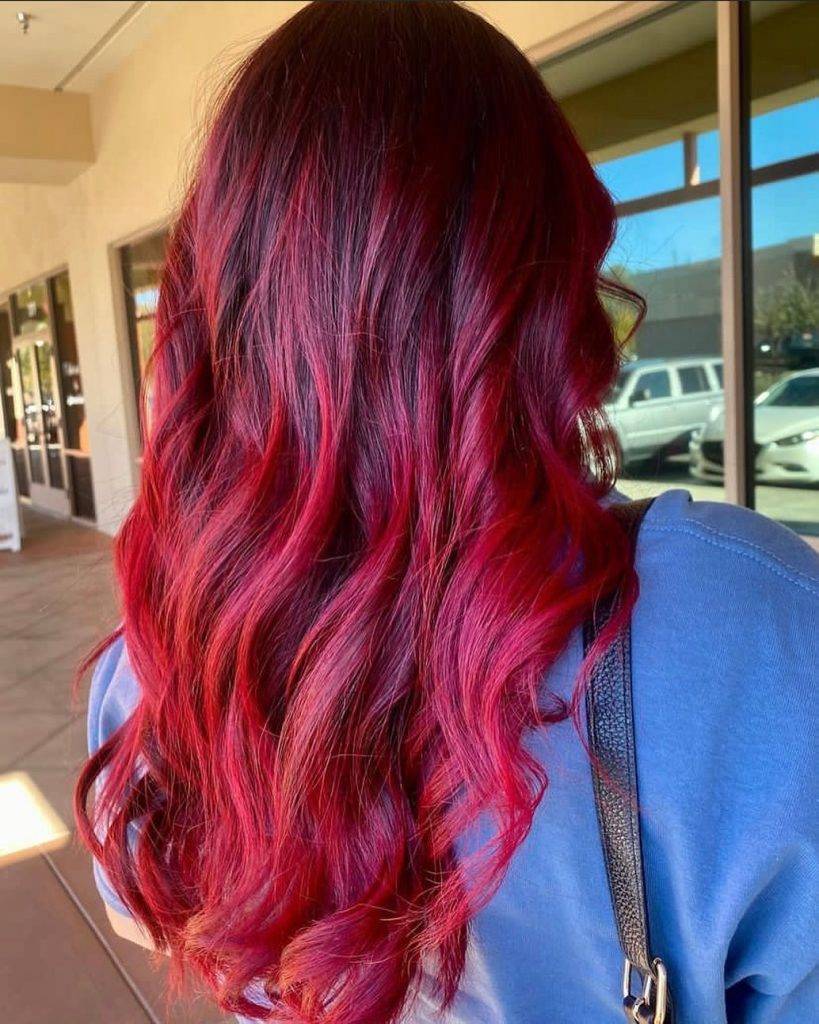red ombre hair style 89 Natural red ombre hair | Red ombre background | Red ombre hair Red Ombre Hairstyles