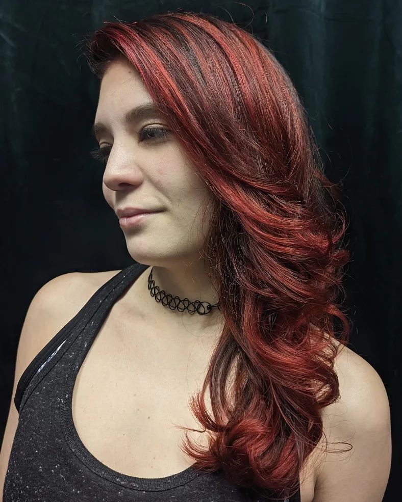 red ombre hair style 92 Natural red ombre hair | Red ombre background | Red ombre hair Red Ombre Hairstyles