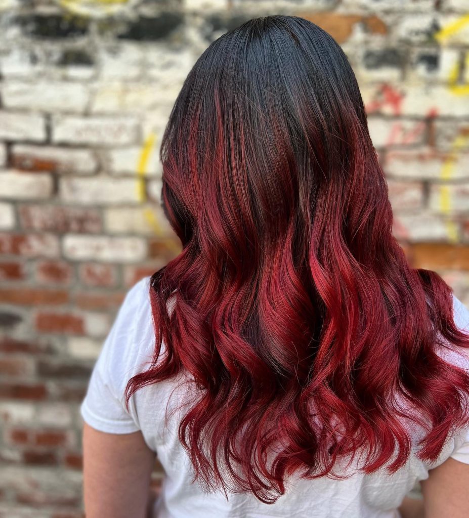 red ombre hair style 99 Natural red ombre hair | Red ombre background | Red ombre hair Red Ombre Hairstyles