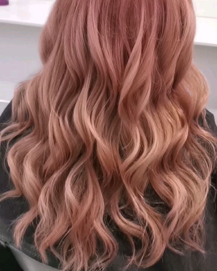 rose gold hair color 296 Copper rose gold hair | Dark rose gold hair Color | Rose gold hair color black girl Rose Gold Hair Color