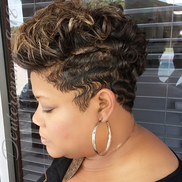 short hairstyle for black women 1 1 Black short hairstyles | How to style really short hair black girl | Low maintenance short natural haircuts for black females Short Hairstyle for Black Women