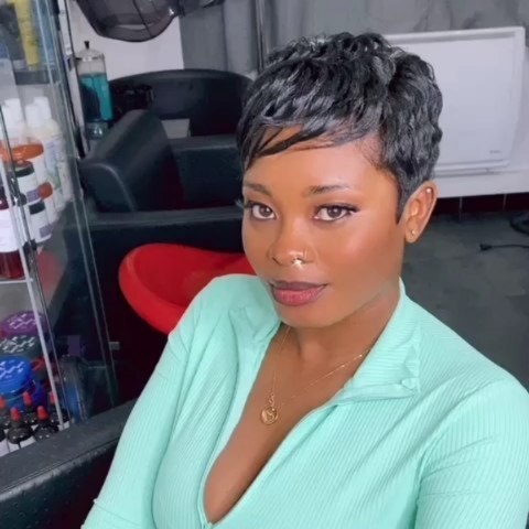 short hairstyle for black women 15 1 Black short hairstyles | How to style really short hair black girl | Low maintenance short natural haircuts for black females Short Hairstyle for Black Women