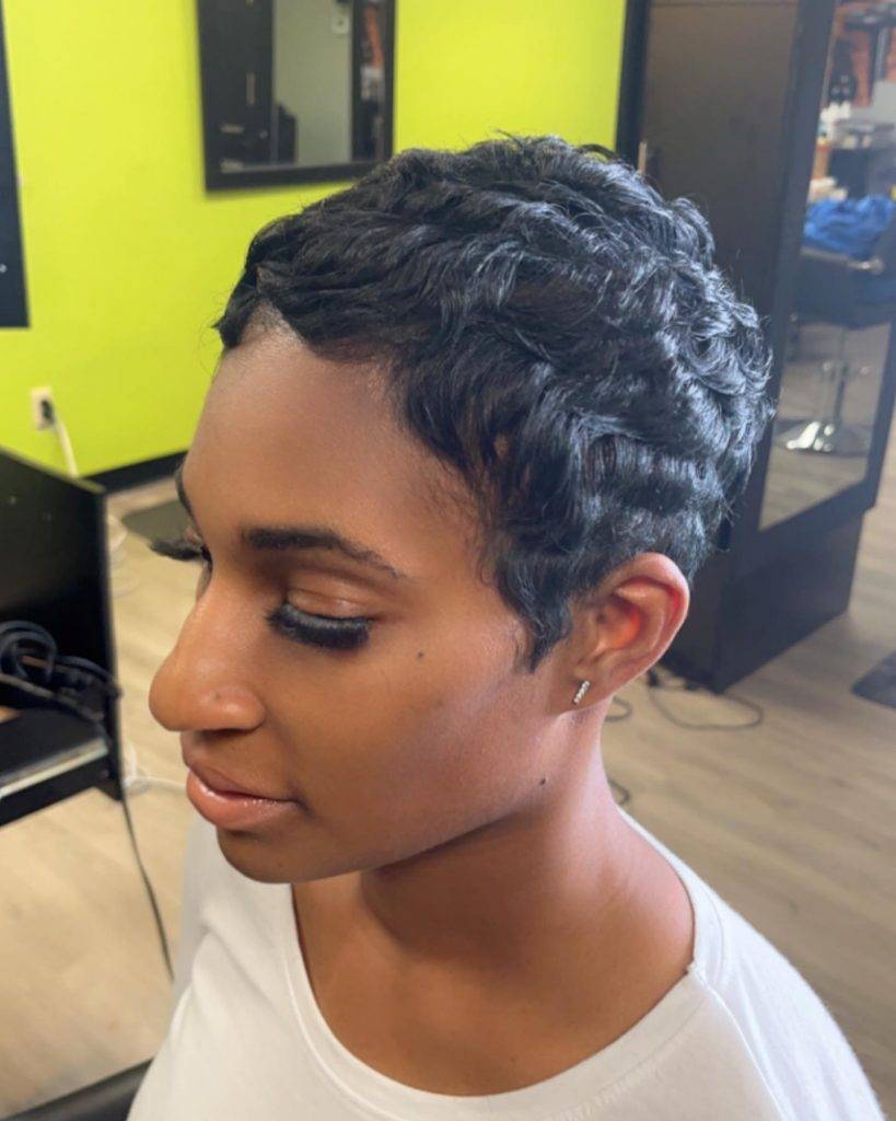 short hairstyle for black women 41 1 Black short hairstyles | How to style really short hair black girl | Low maintenance short natural haircuts for black females Short Hairstyle for Black Women
