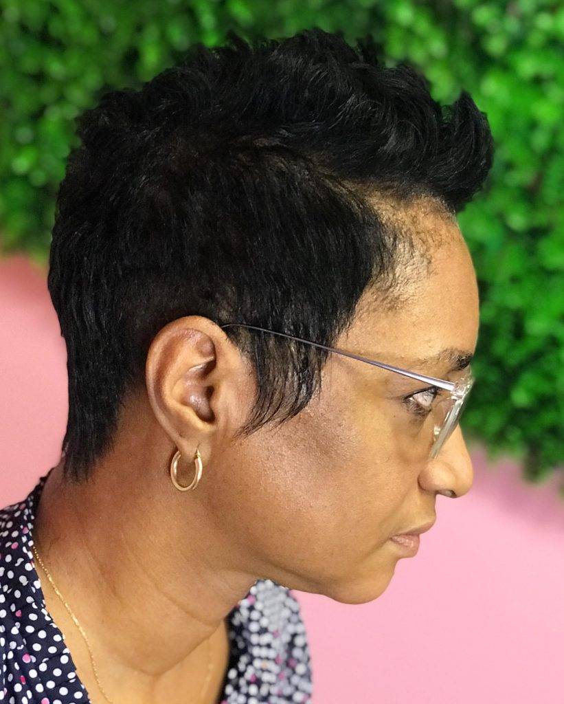 short hairstyle for black women 42 1 Black short hairstyles | How to style really short hair black girl | Low maintenance short natural haircuts for black females Short Hairstyle for Black Women