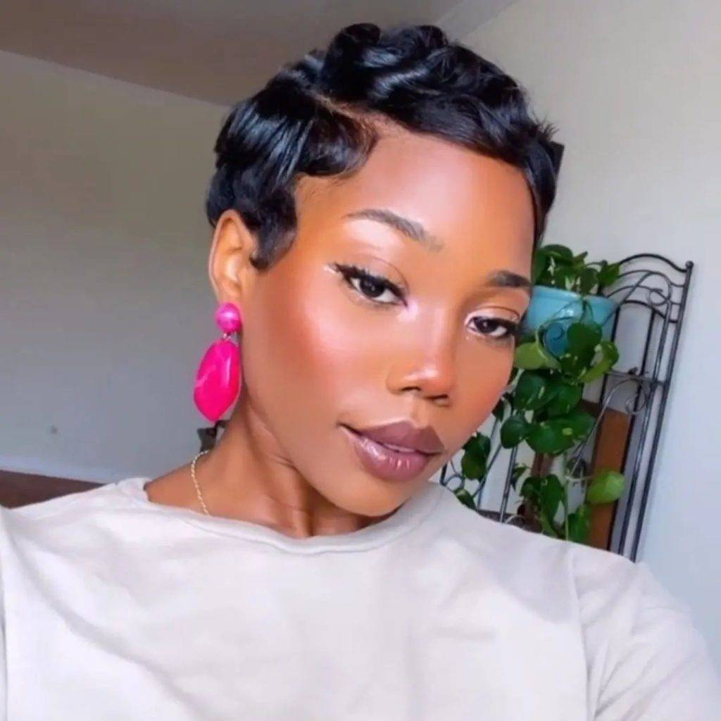short hairstyle for black women 43 1 Black short hairstyles | How to style really short hair black girl | Low maintenance short natural haircuts for black females Short Hairstyle for Black Women