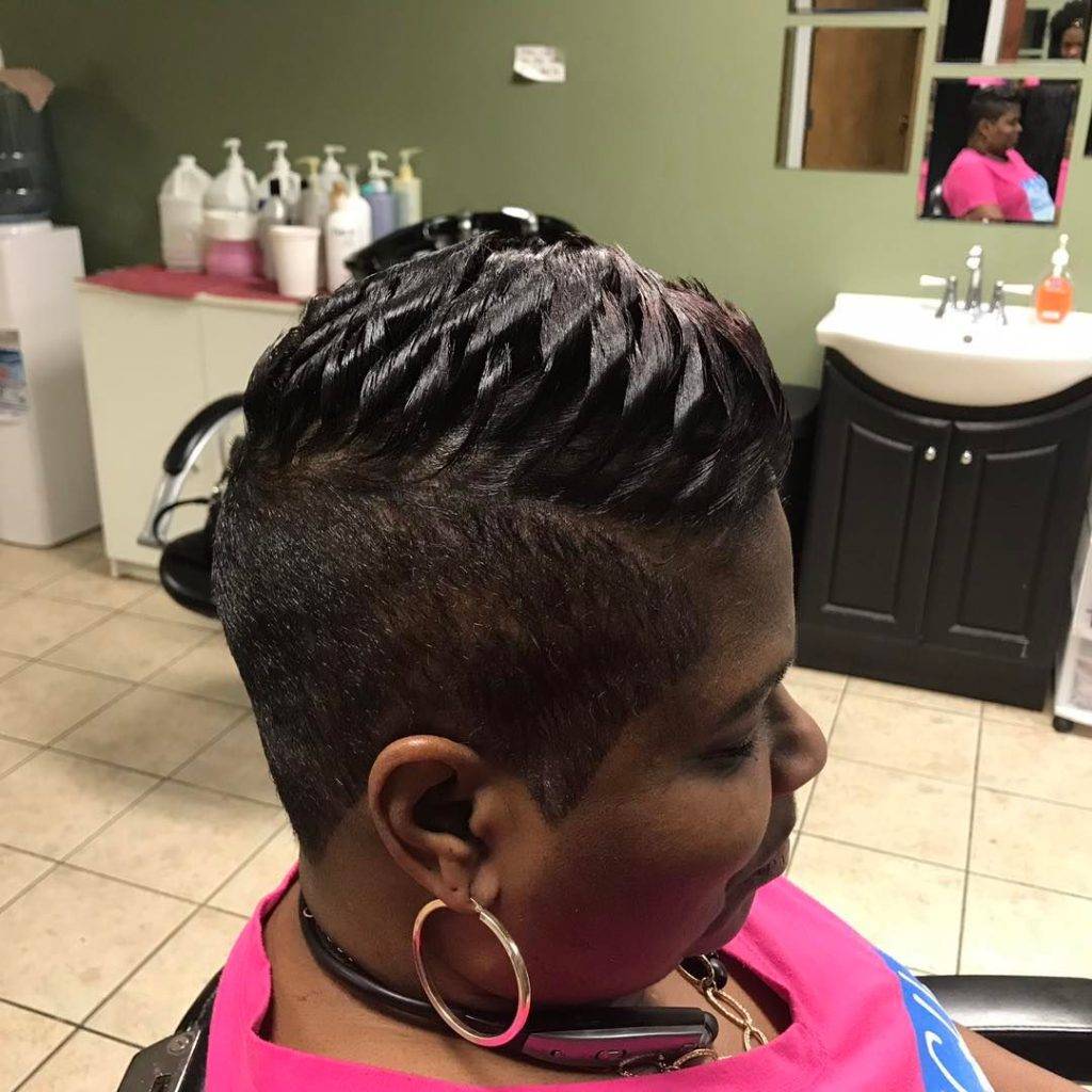 short hairstyle for black women 54 1 Black short hairstyles | How to style really short hair black girl | Low maintenance short natural haircuts for black females Short Hairstyle for Black Women