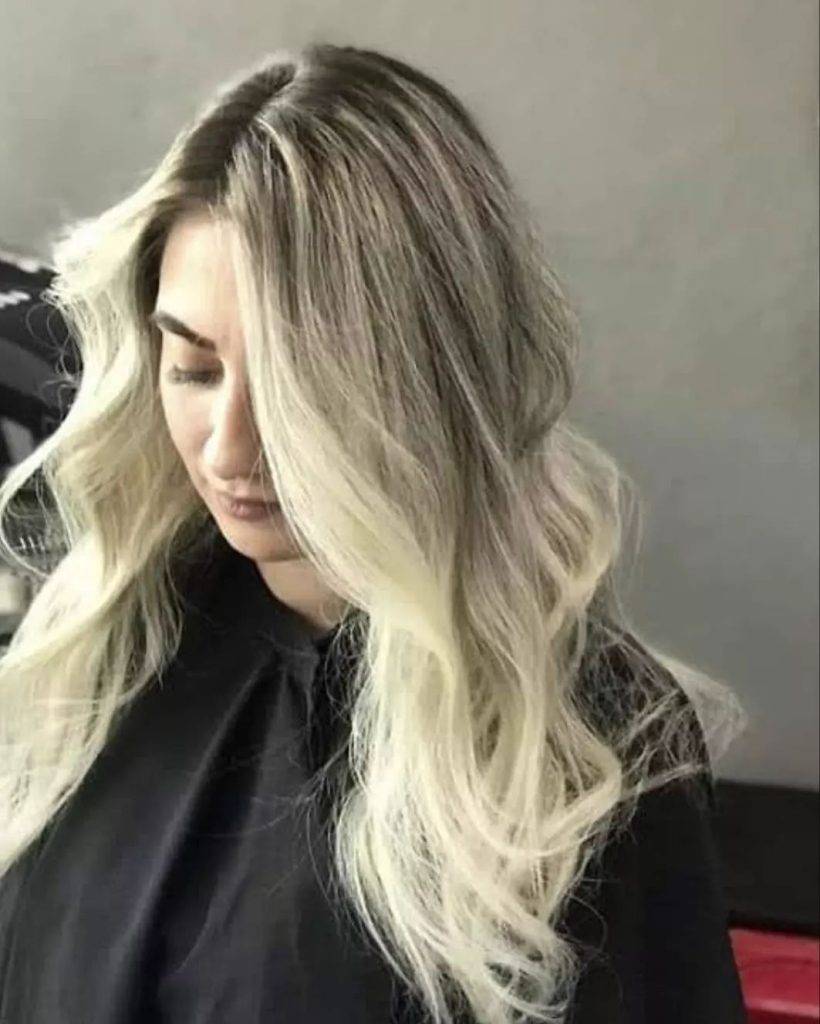 straight ombre hairstyle 107 Dark Brown to light brown ombre straight hair | Image of Pictures of ombre colors Pictures of ombre colors | Ombre hair straight medium length Straight Ombre Hairstyles
