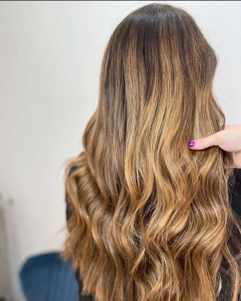 straight ombre hairstyle 163 Dark Brown to light brown ombre straight hair | Image of Pictures of ombre colors Pictures of ombre colors | Ombre hair straight medium length Straight Ombre Hairstyles