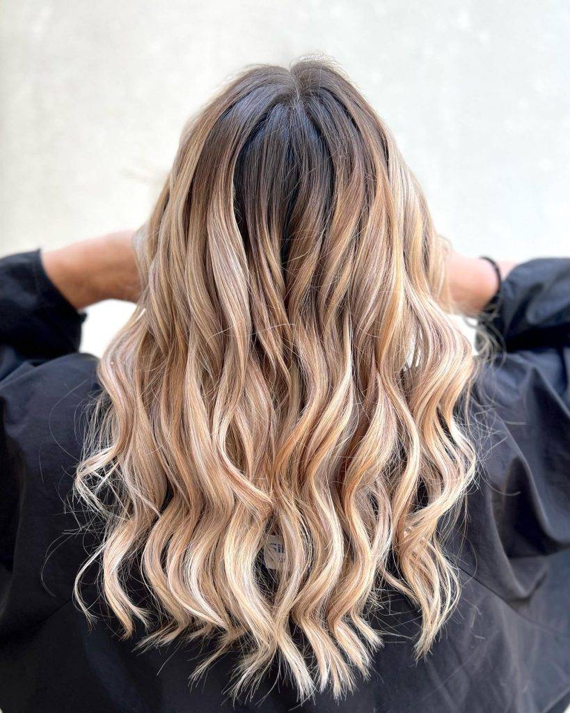 straight ombre hairstyle 57 Dark Brown to light brown ombre straight hair | Image of Pictures of ombre colors Pictures of ombre colors | Ombre hair straight medium length Straight Ombre Hairstyles
