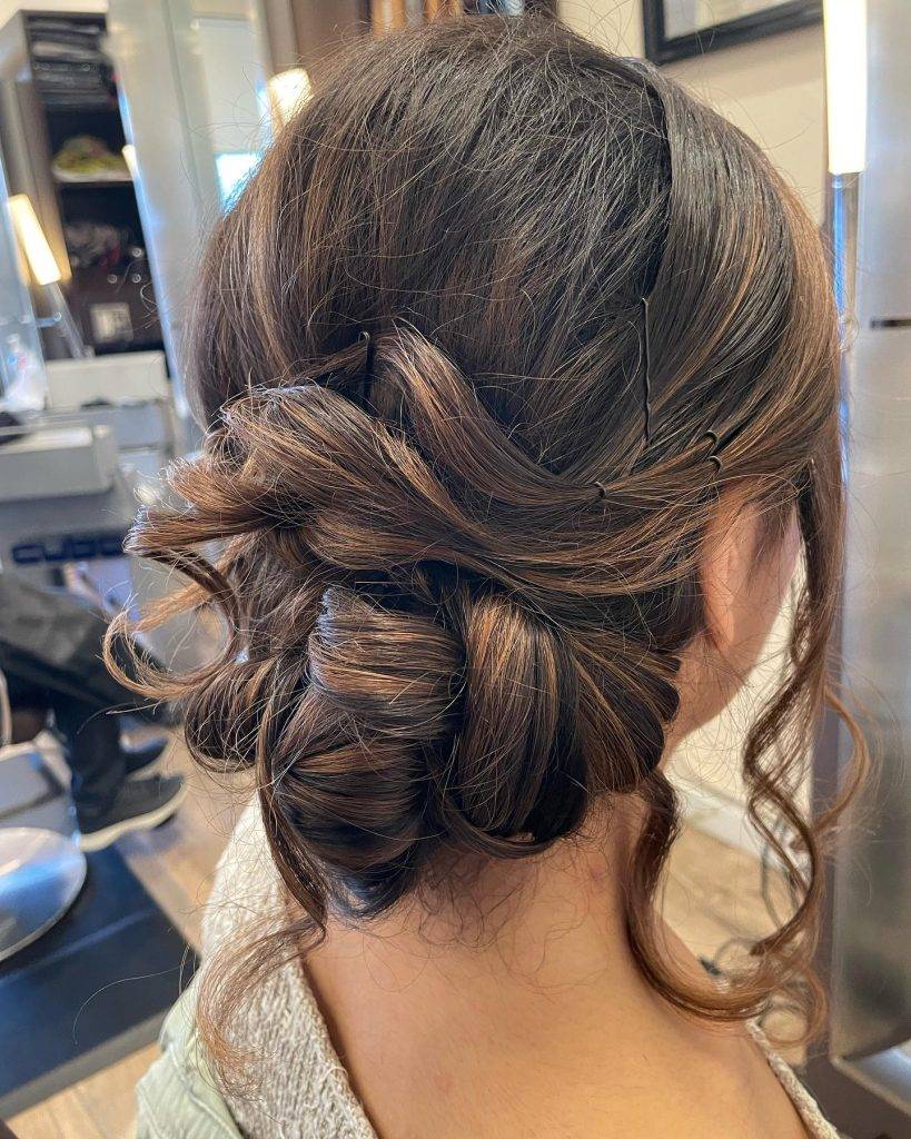 updos for short hairs 120 Casual updos for short hair | Easy summer updos for short hair | Updos for short bobbed hair Updos for Short Hair