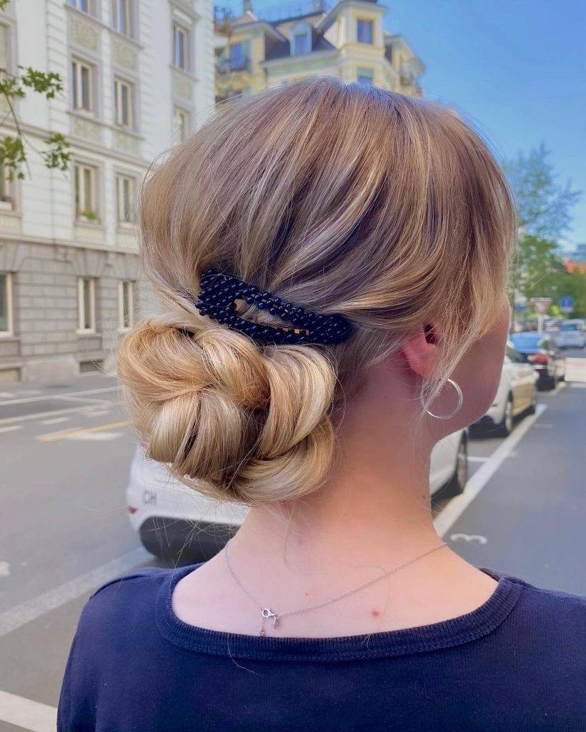 updos for short hairs 59 Casual updos for short hair | Easy summer updos for short hair | Updos for short bobbed hair Updos for Short Hair