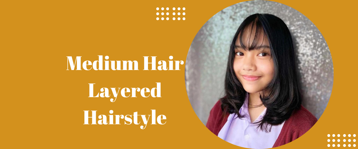 Medium Hair Layered Hairstyle