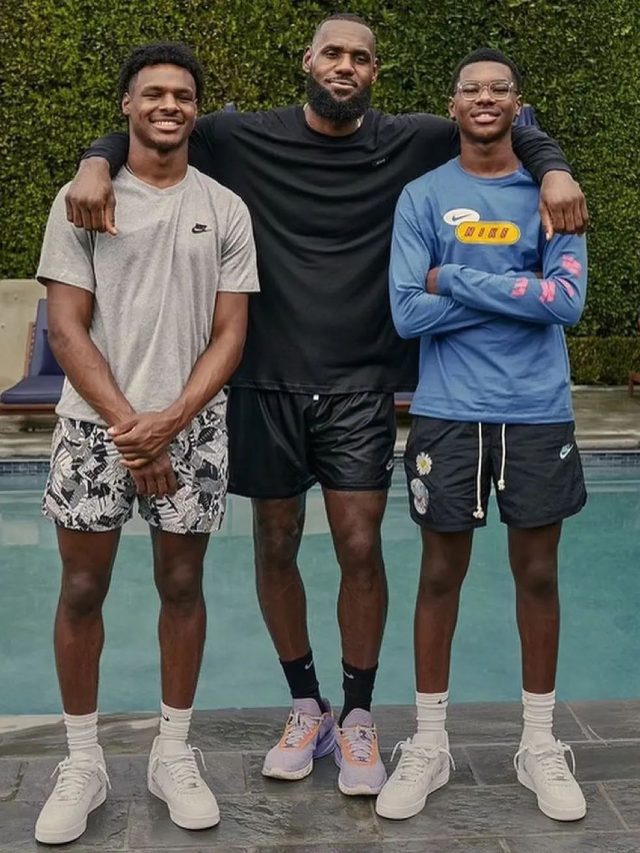 Bronny James's Family