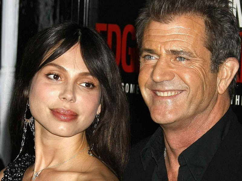 Celebrity Couples - Mel Gibson (Capricon Man) and Oksana Grigorieva (Pisces Woman)