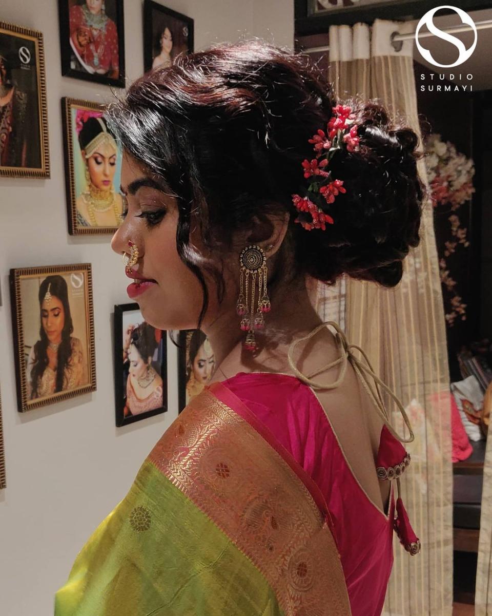 Saree-Hairstyles-41