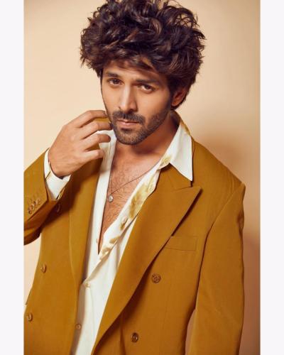 Kartik Aaryan beard style look