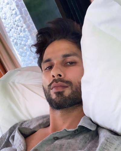 Shahid Kapoor's hair look for fall