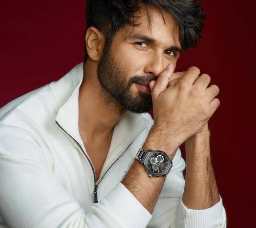 Shahid Kapoor's hairstyles for short face