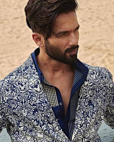 Shahid Kapoor's hairstyles for different hair lengths
