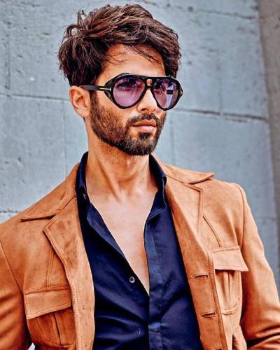 Shahid Kapoor's straight hairstyles