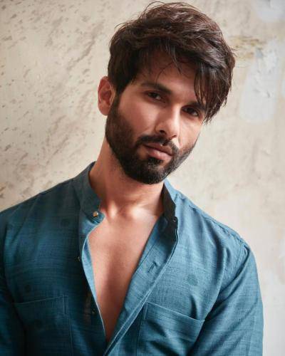 Shahid Kapoor's hairstyles for parties