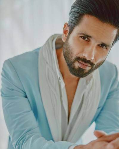 Shahid Kapoor's hair look for special occasions