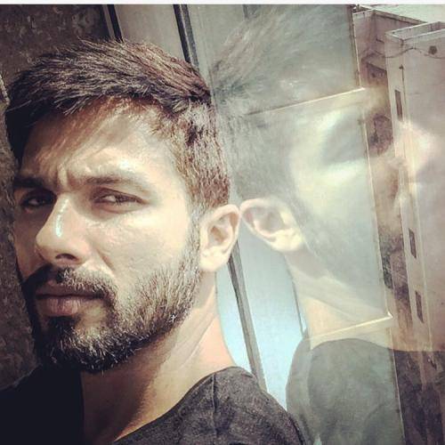 Shahid Kapoor's hair look for winter