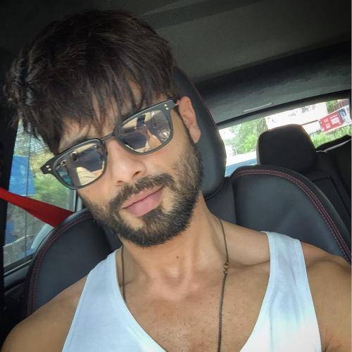 Shahid Kapoor's medium length hairstyles