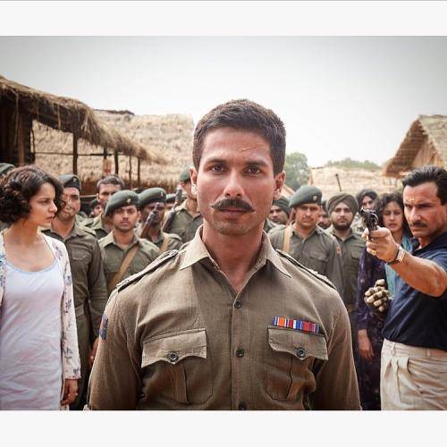 Shahid Kapoor's hairstyles in Mausam