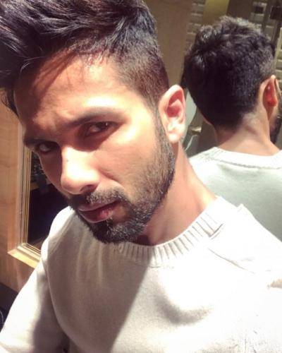 Shahid Kapoor's hair look for fall