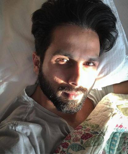 Shahid Kapoor's hair look for short hair