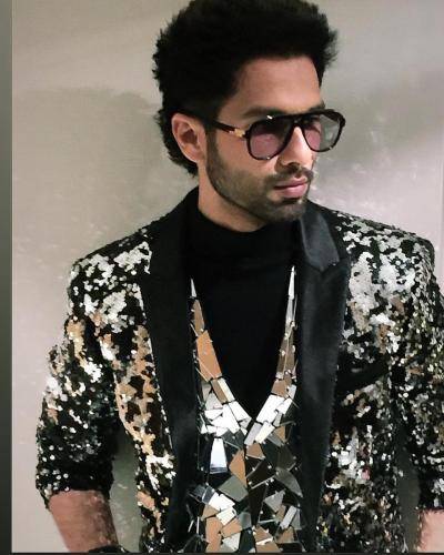 Shahid Kapoor's hair look for special occasions