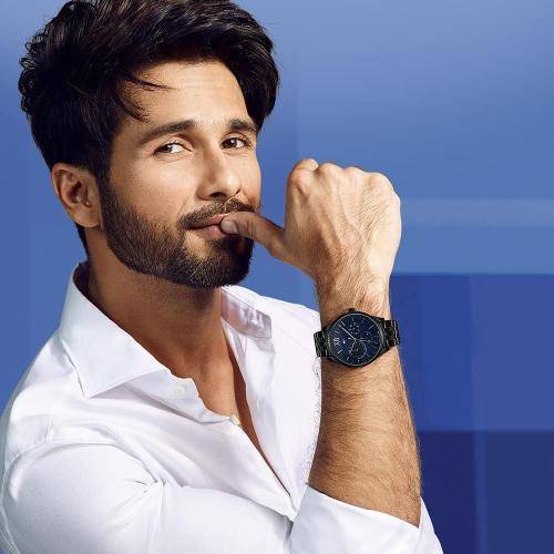 Shahid Kapoor's hair look for parties